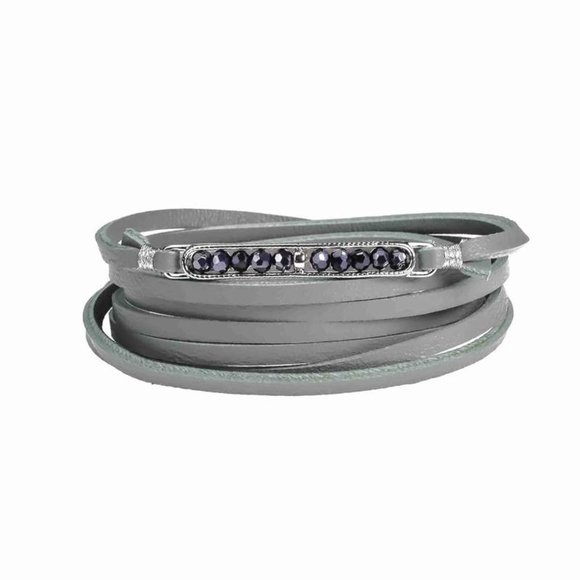 Victoria Emerson Jewelry - NEW! Victoria Emerson Crystal & Silver Wrap